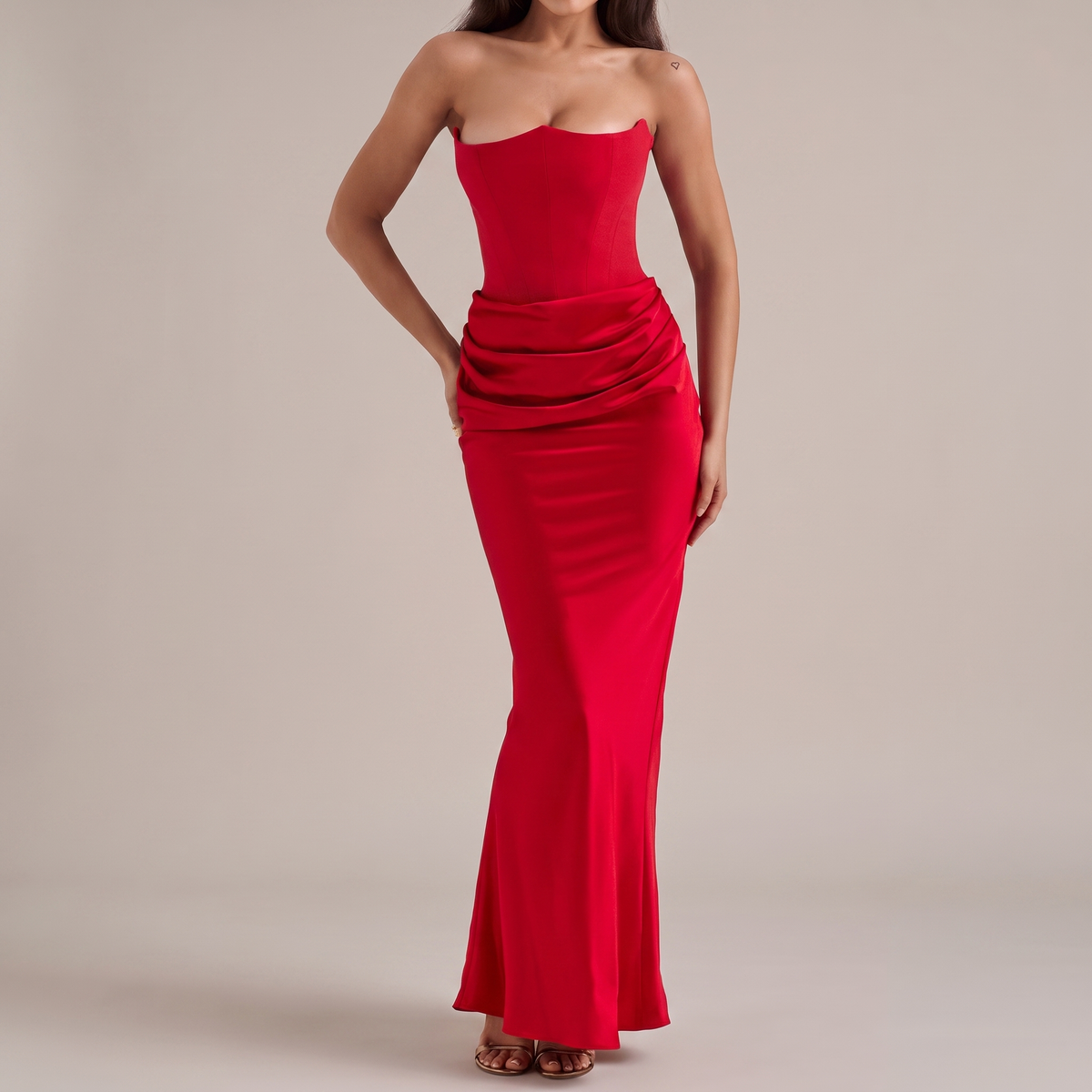 Bella Strapless Maxi Dress