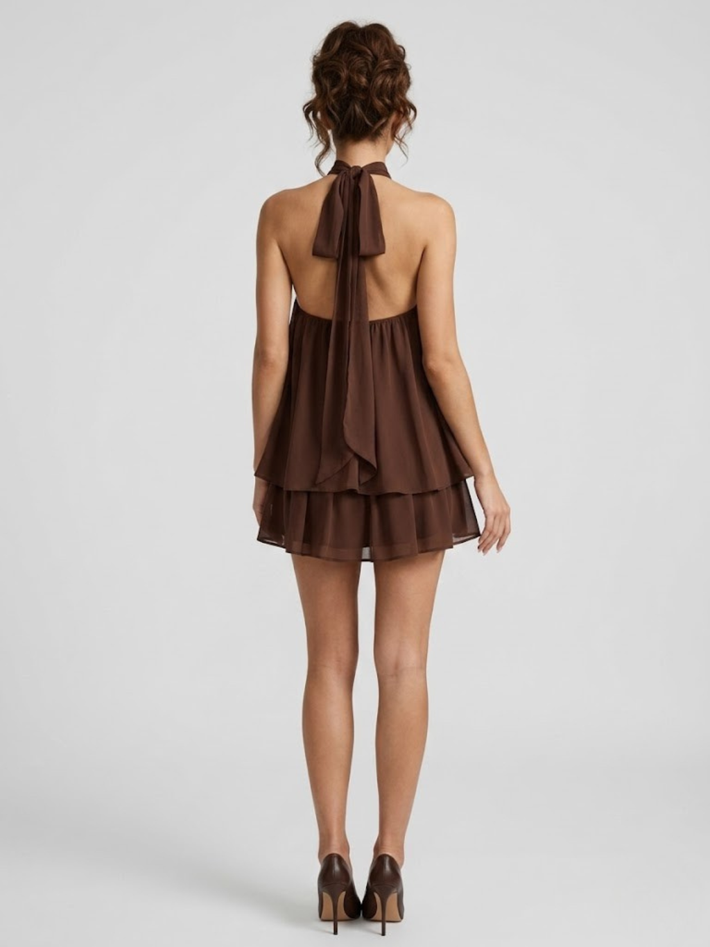 Cleo Halter Mini Dress