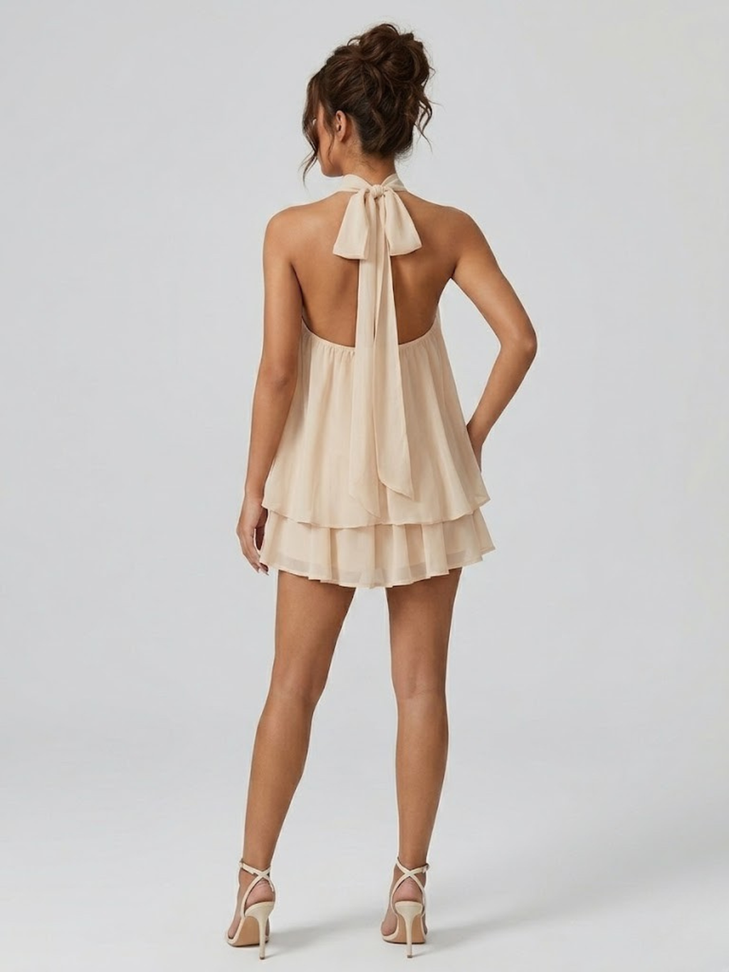 Cleo Halter Mini Dress
