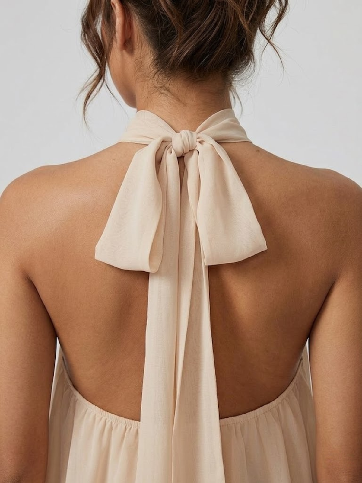 Celine Halter Mini Dress