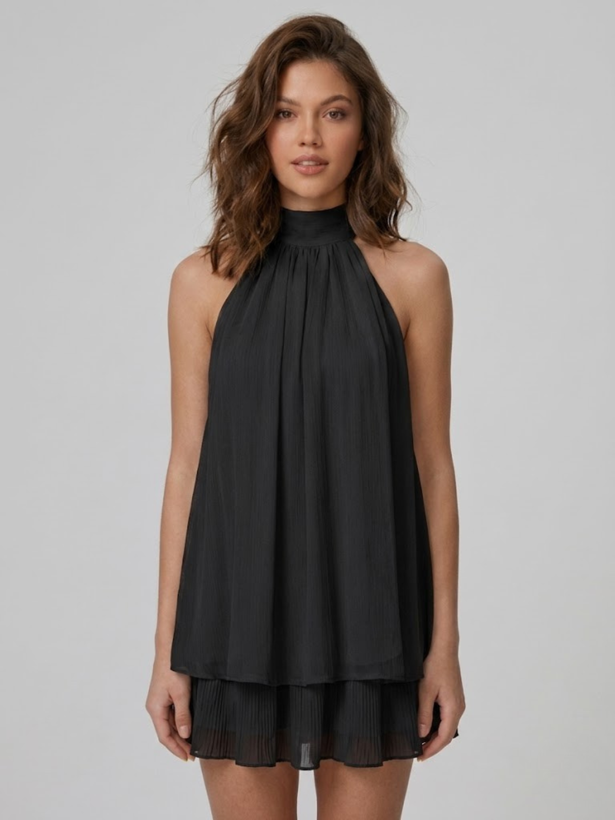 Cleo Halter Mini Dress