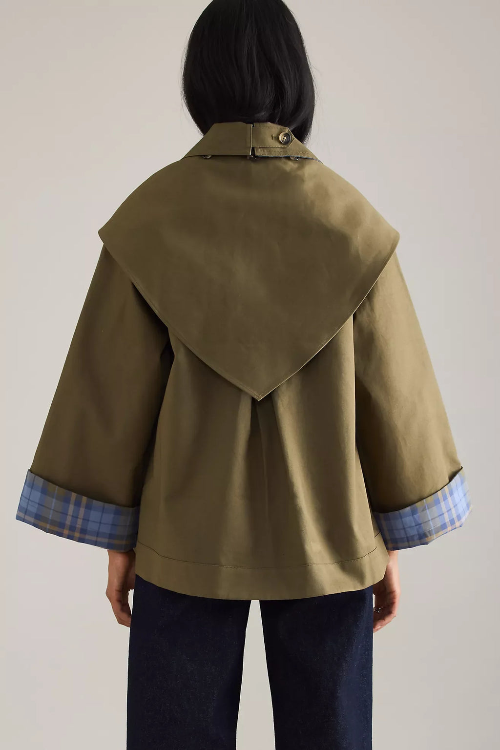 Cotton Jacket with Scarf – Apolline