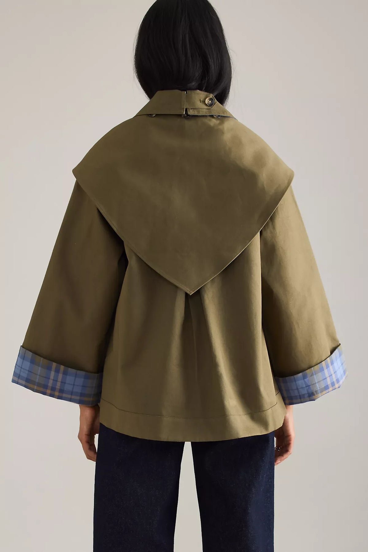Cotton Jacket with Scarf – Apolline