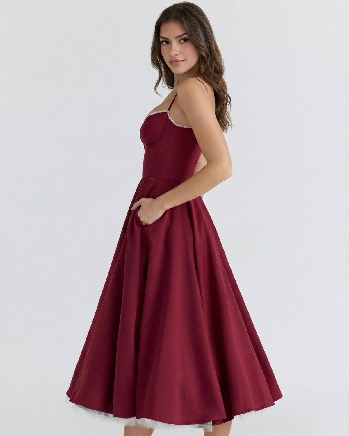Iris Midi Dress