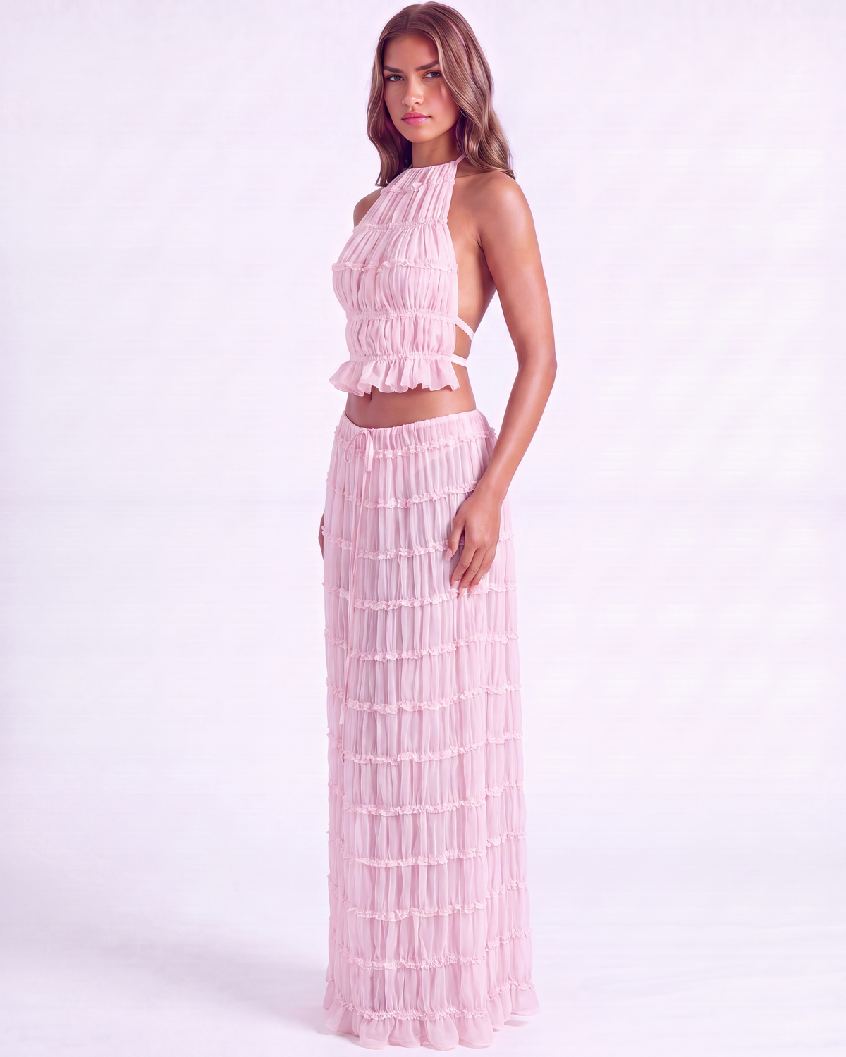 Soleil Two Piece Maxi Dress
