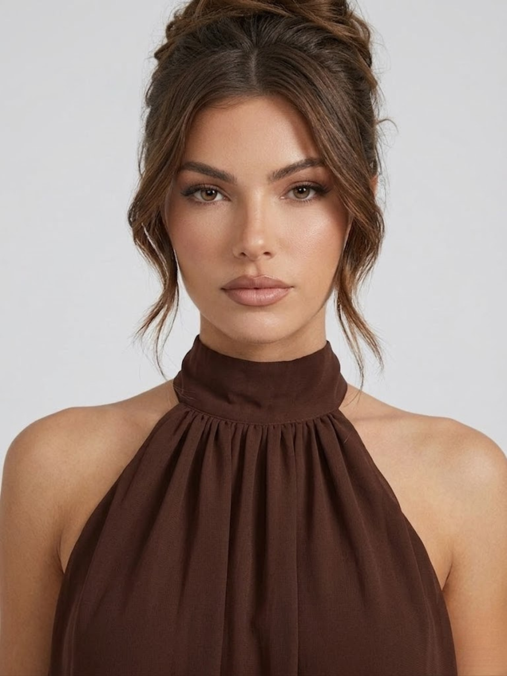 Cleo Halter Mini Dress