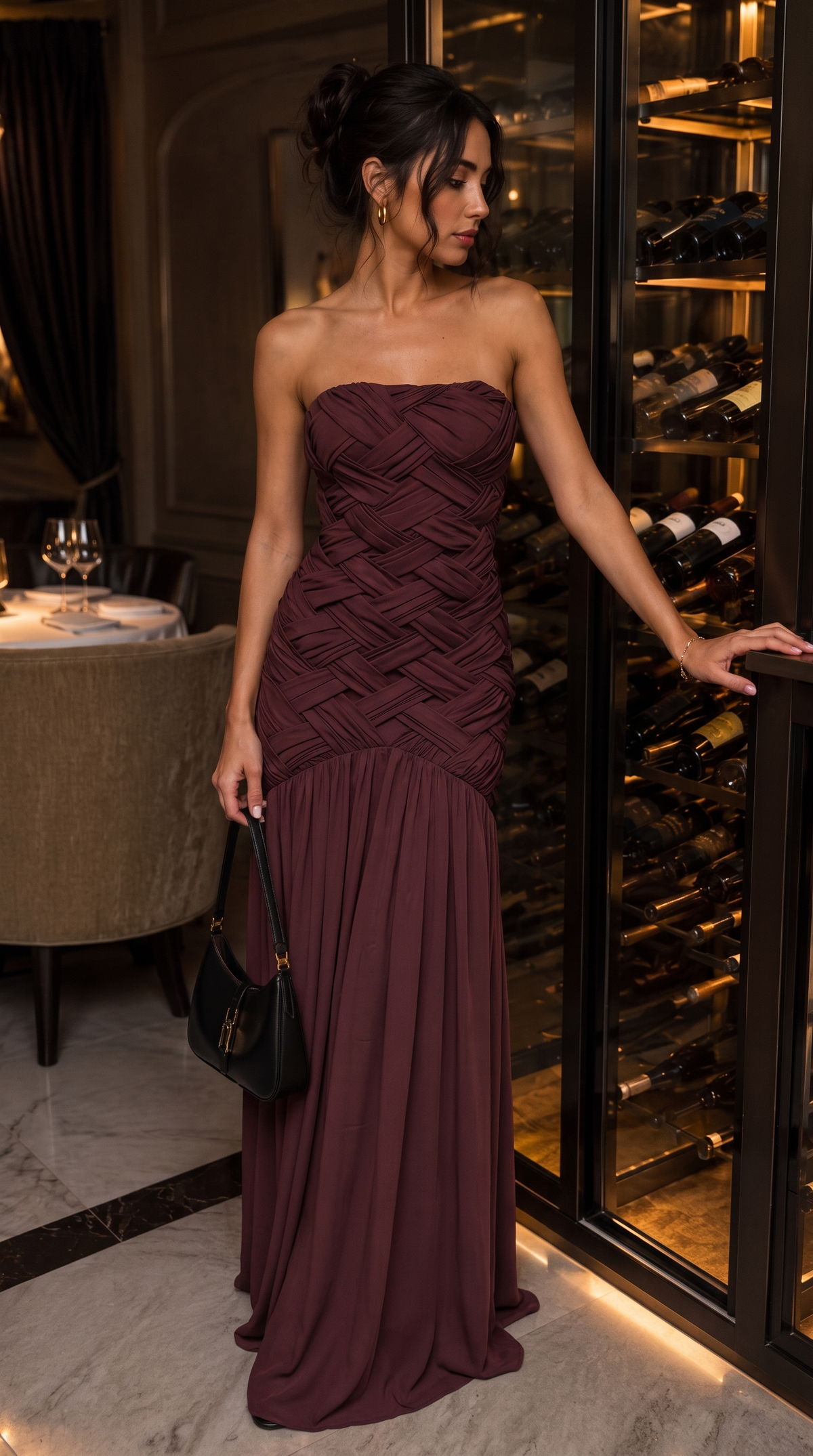 Strapless Maxi Dress – Marlene