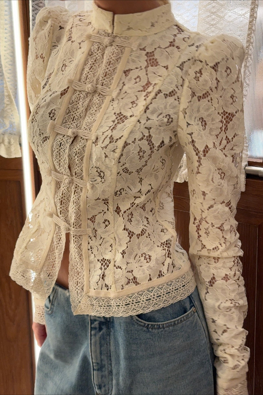 Susan Floral Lace Cardigan