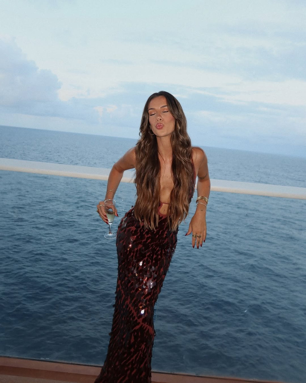 Sequin Maxi Dress – Valentina