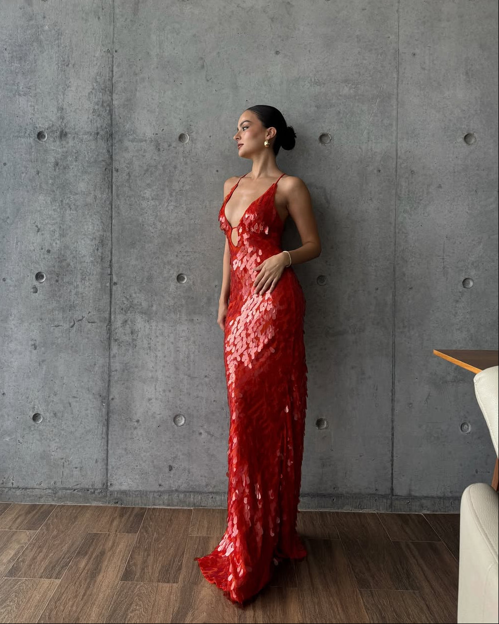 Sequin Maxi Dress – Valentina