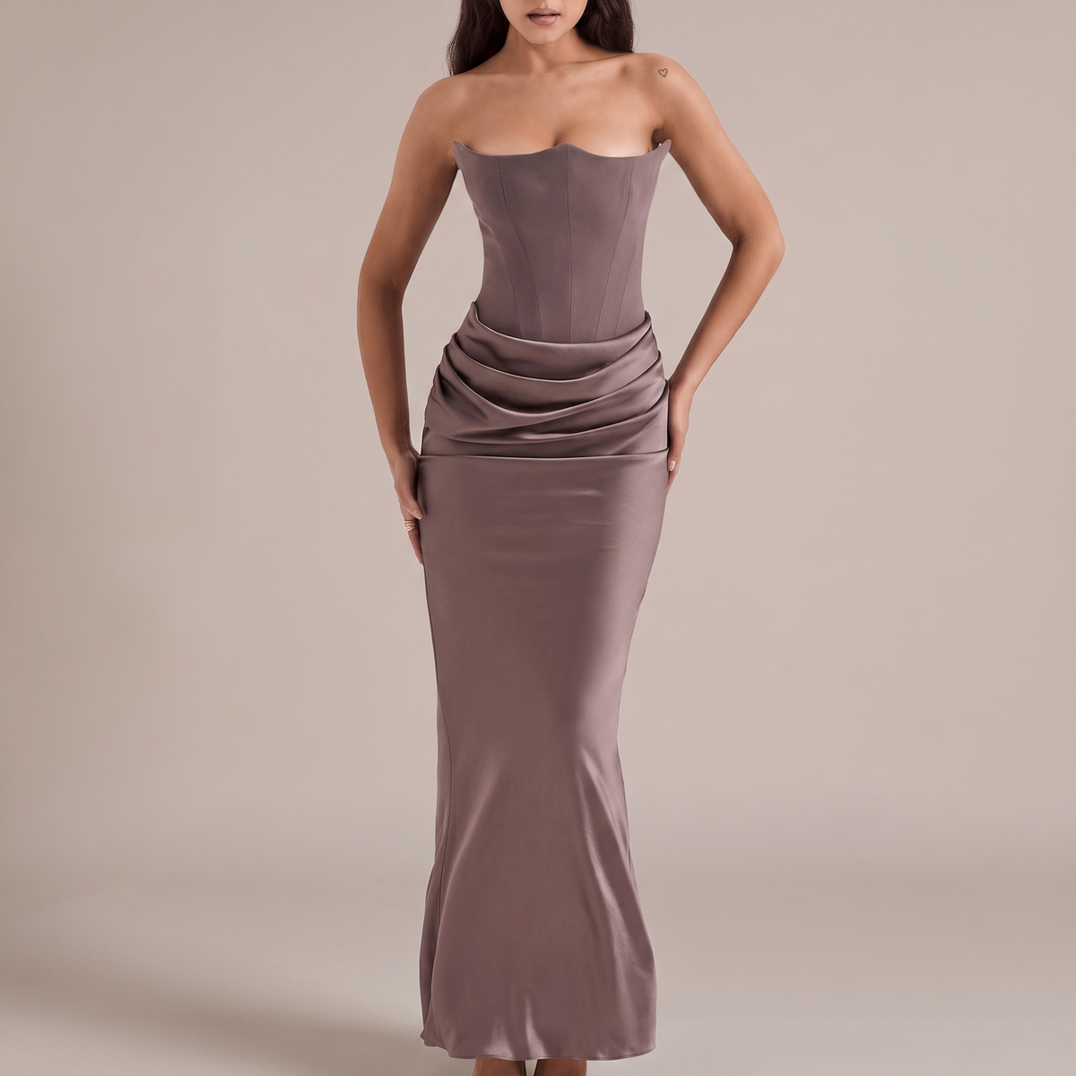 Bella Strapless Maxi Dress