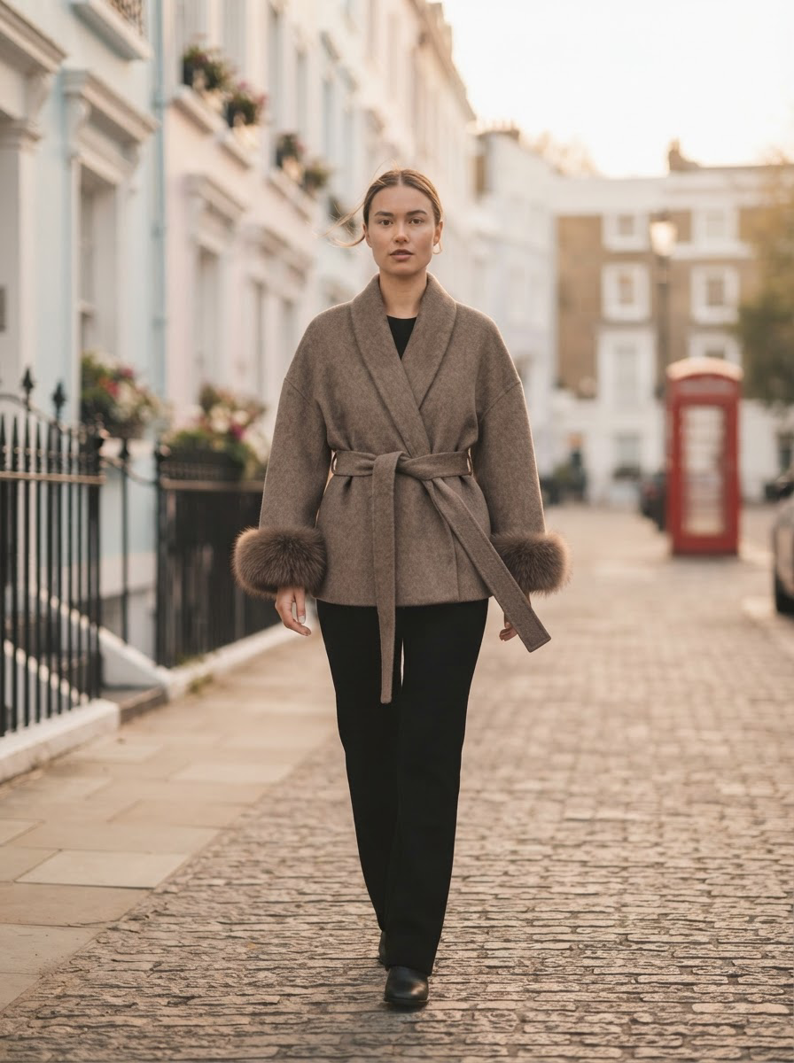 Winter Coat – Elara Faux Fur