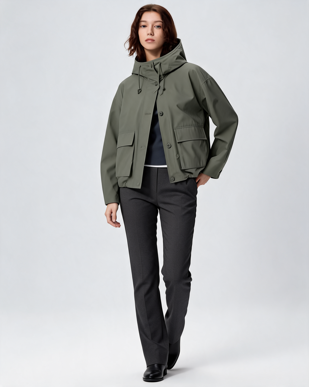 Utility Jacket – Harper Cotton Blend Parka