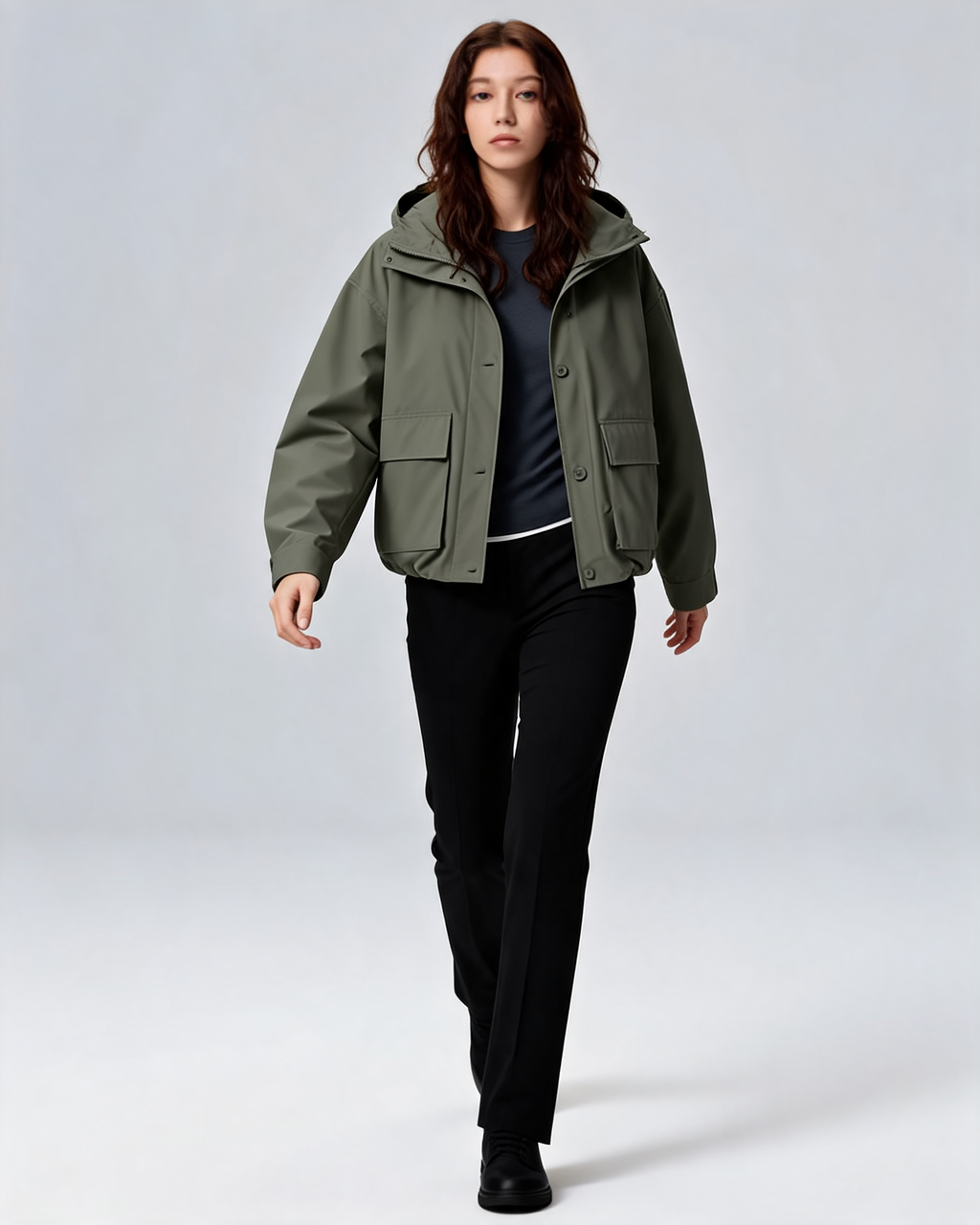 Utility Jacket – Harper Cotton Blend Parka