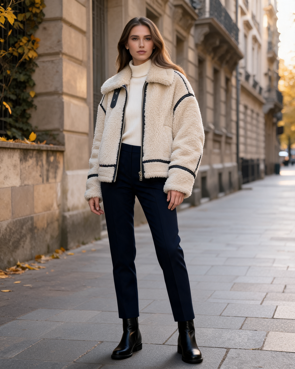 Teddy Jacket – Isabella Oversized Sherpa Jacket