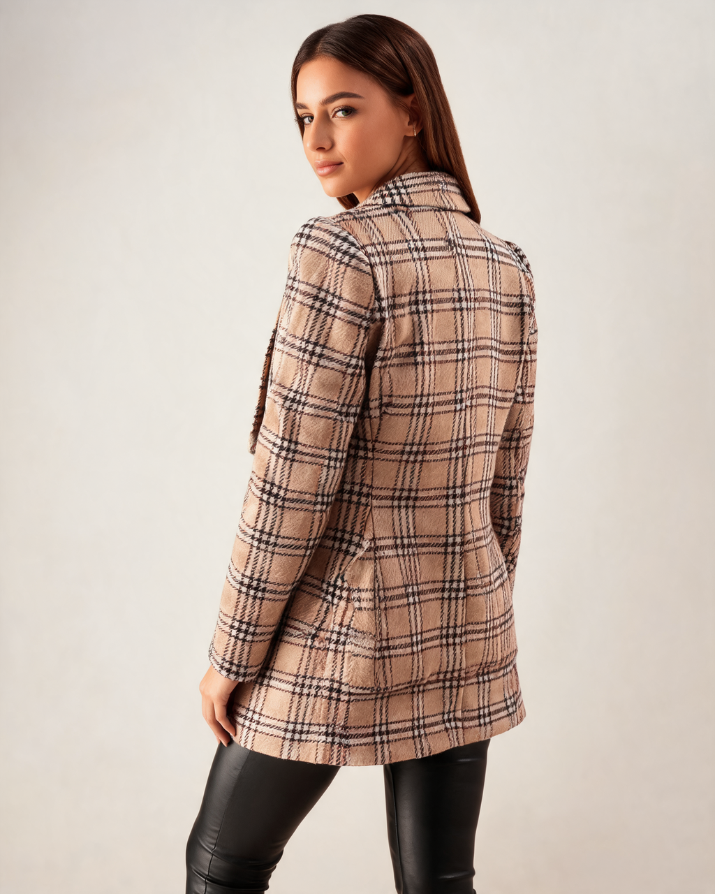 Camille Tweed Tailored Blazer