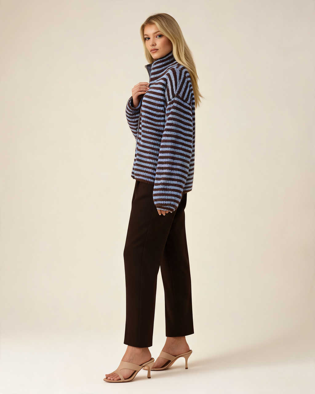 Cardigan – Maren Zip Knit