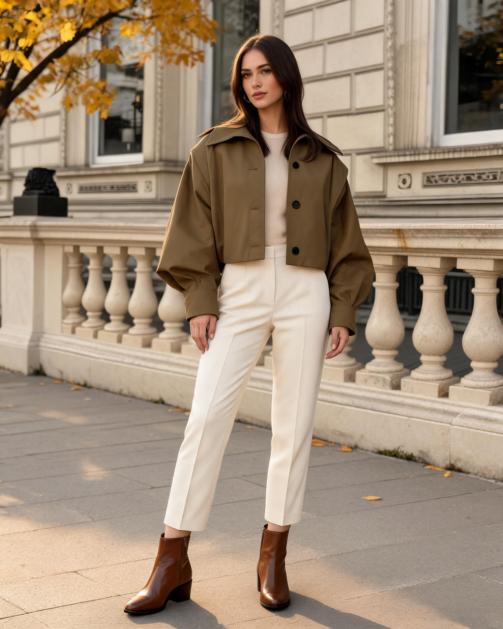 Cropped Jacket – Shannon