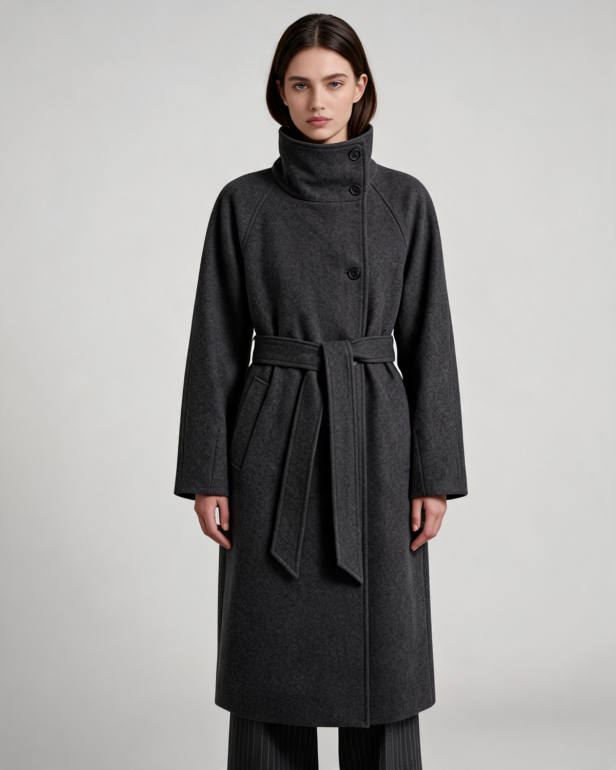 Winter Coat – Lisette Belted