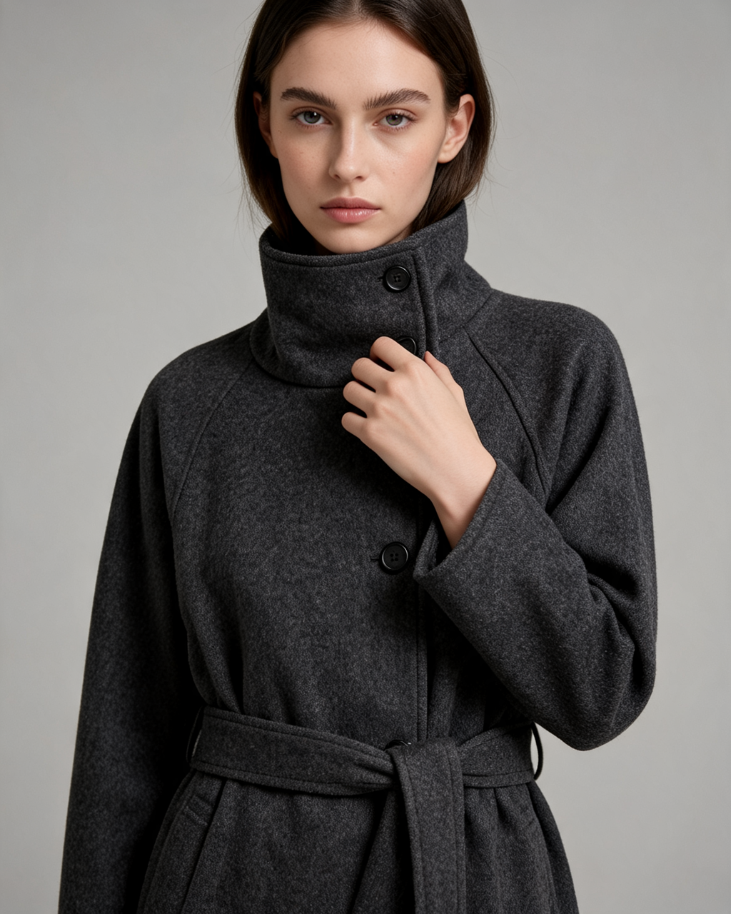 Winter Coat – Lisette Belted