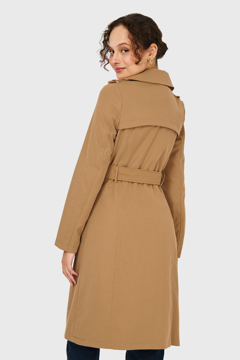 Valentina Belted Trench Coat
